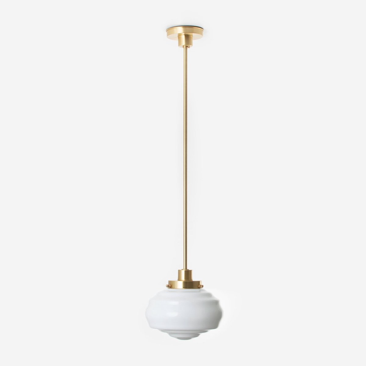 Hanglamp Alphonse 20's Messing - Art Deco Trade