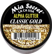 Alpha & Dust Poudre Acrylique Glitter Or Classique