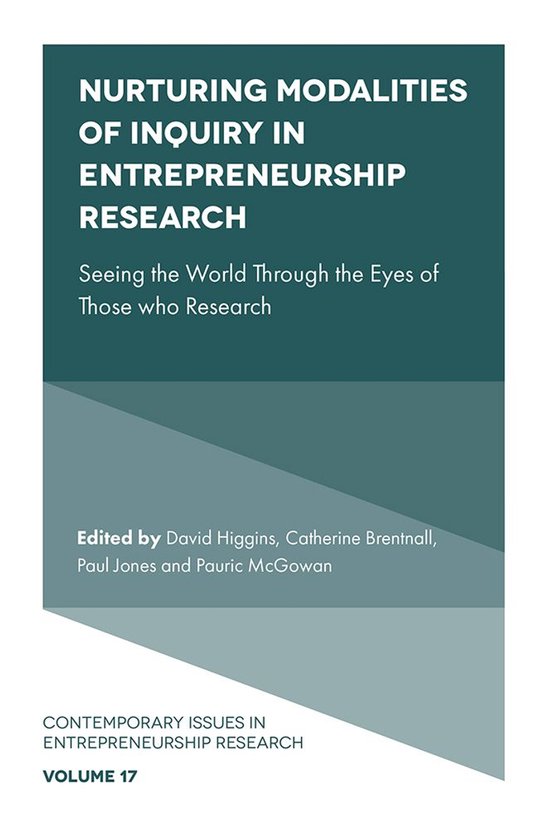 Contemporary Issues in Entrepreneurship Research 17 - Nurtur ... - cover