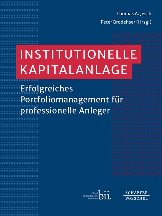 Institutionelle Kapitalanlage - cover