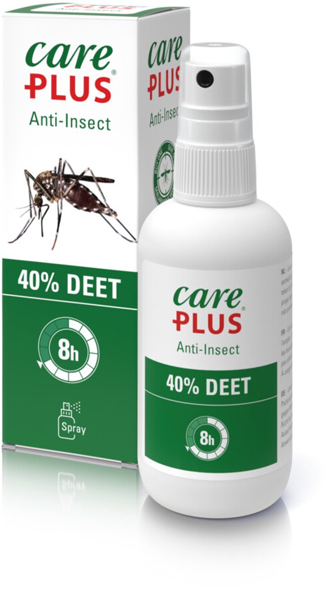 Care Plus Anti Insect Spray 40% Deet - 2 x 100 ml - Voordeelverpakking