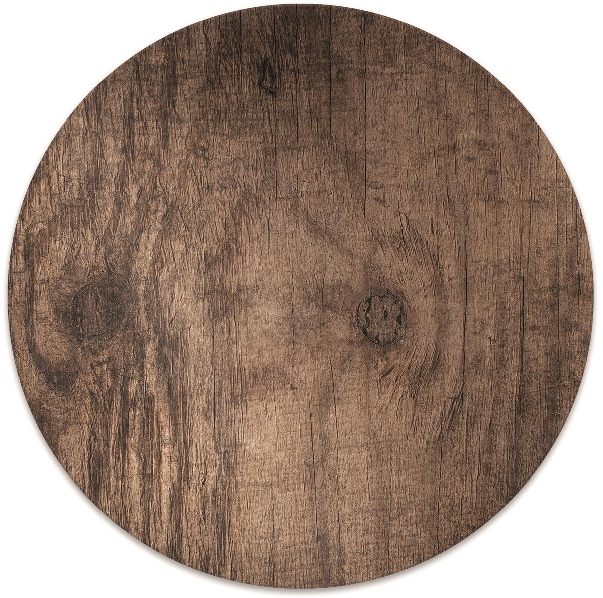 Tulup Vloerbeschermer - Hout Bureaustoelmat - 100 cm - Bruin Vloerbeschermer Bureaustoel - Mótif Bureaustoelmat - Vloerbeschermer Groot - Stoel Mat - Werkplekdecoraties