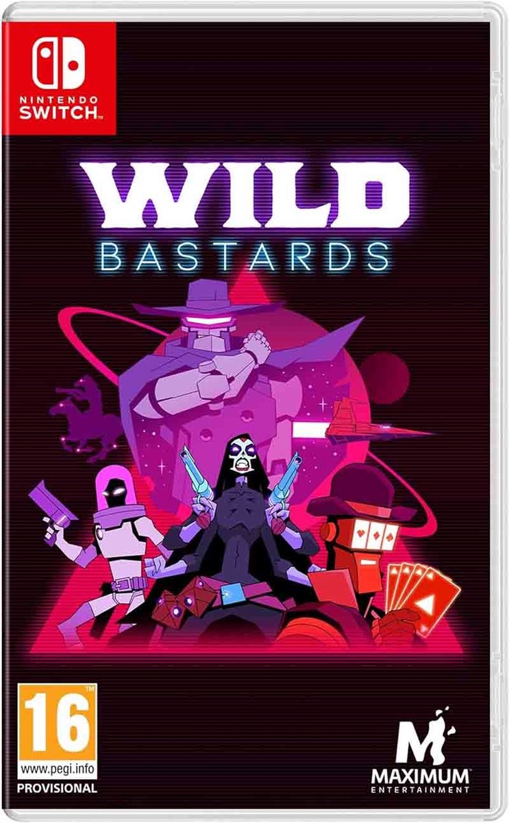 Nintendo Switch - Wild Bastards - zeldzame uitgave van Maximum Entertainment