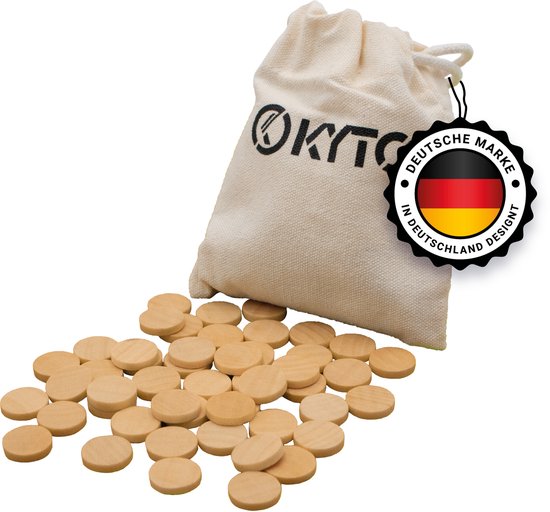Ameisenkeks® Houten schijven voor bingokaarten - 50 stuks