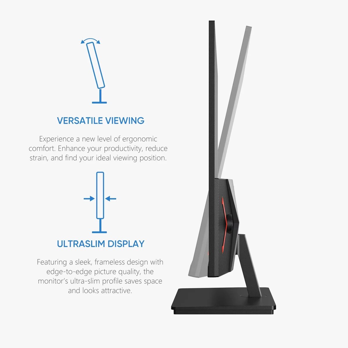 Draagbare Gaming Monitor 2K QHD 180Hz Fast IPS - afbeelding 3