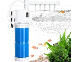 Premium Aquarium Filter - 1000 L/H - Binnenfilter - Extra Zuurstof - Energiezuinig - 29x28cm (HxL)