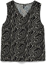 VERO MODA - VMEASY JOY S/L V-NECK TOP WVN GA - Dames - Blouses