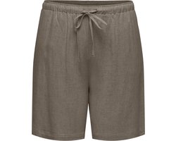 ONLY CARMAKOMA - CARSIESTA MW PULL-UP LIN SHORTS PNT NOOS Dames Broek