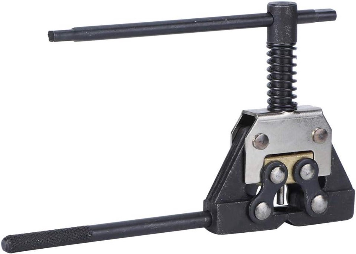 Allecto Plus - Kettingbrekergereedschap voor ATV en motorfietsen - Metalen drukpen - Verwijdering van kettingbreker-splitter - Geschikt voor klinkgereedschap - 420-530 verdeling