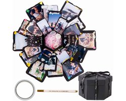 Explosion Box geschenkdoos - gepersonaliseerde fotobox - uniek cadeau