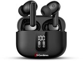 S-Combines Air Pro 3 - Draadloze Oordopjes - Bluetooth Oordopjes - Actieve Ruisonderdrukking & Waterdicht - TWS ANC Daily - Universeel - Bluetooth V5.3 - Zwart