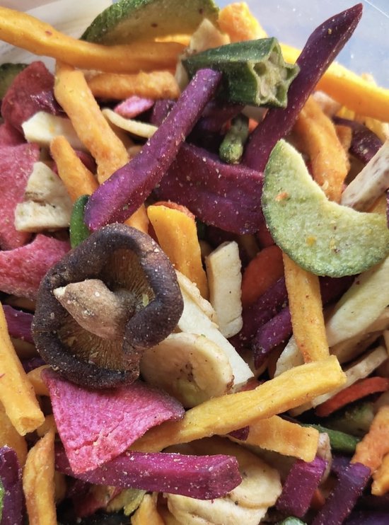 Golden Nuts - Groentechips-Fruitchips - Minder zout - Minder vet-150Gram