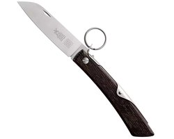 Robert Herder IBEX 80 – Zakmes – Carbonstaal – Gerookt eiken handvat – Ratchet-Lock