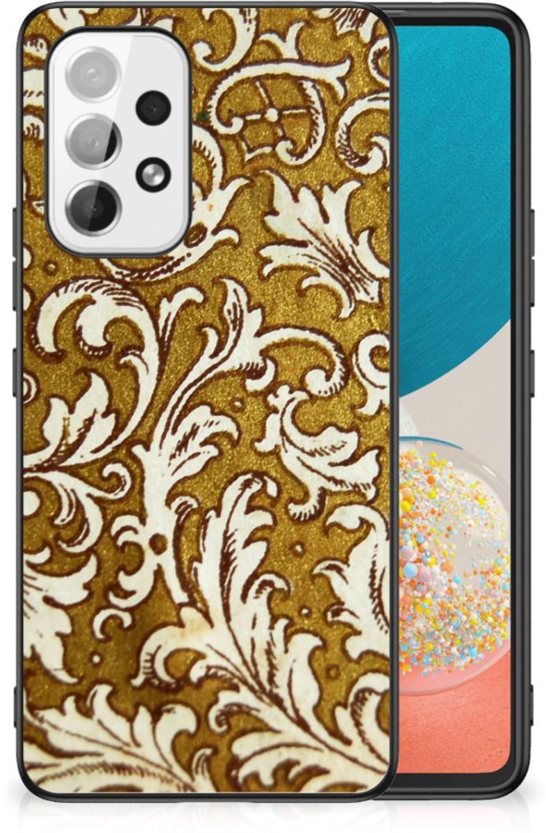 Back Cover Samsung Galaxy A53 Barok Goud