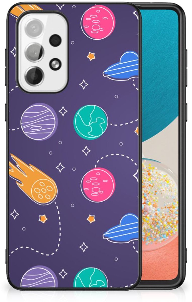Back Cover voor Samsung Galaxy A73 GSM Cover Space
