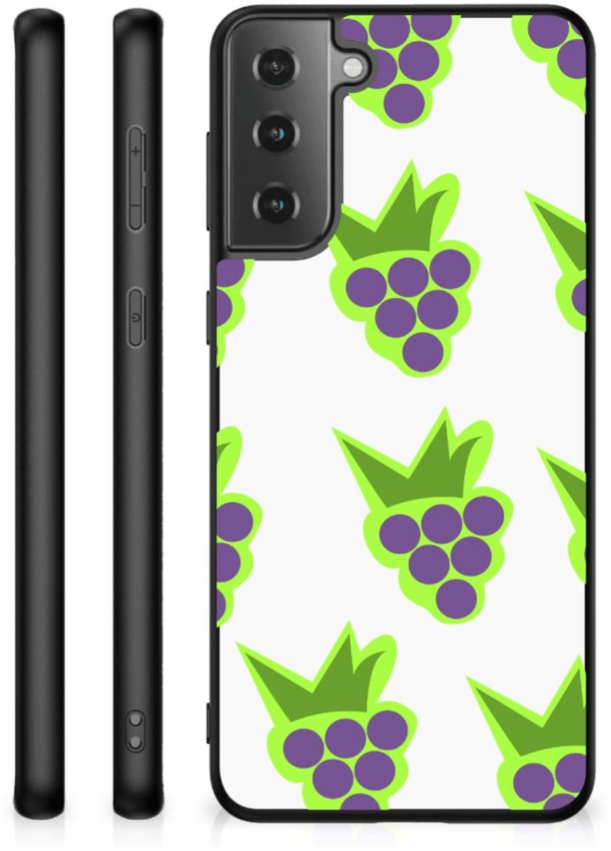 Samsung Galaxy S21 Plus Back Cover Hoesje Druiven