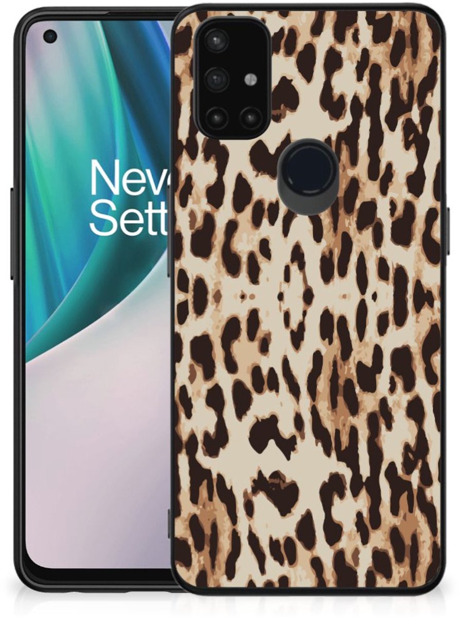 OnePlus Nord N10 5G Dierenprint Telefoonhoesje Leopard