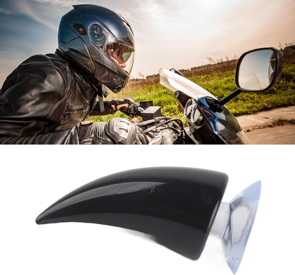 Motorhelmen Duivelshoorns, Helmen met Duivelshoorns | 2 stuks scooterhelmen duivelshoorn, duivelshoorn geplakt op motorhelmen hoorns schattige kleine duivelshoorns