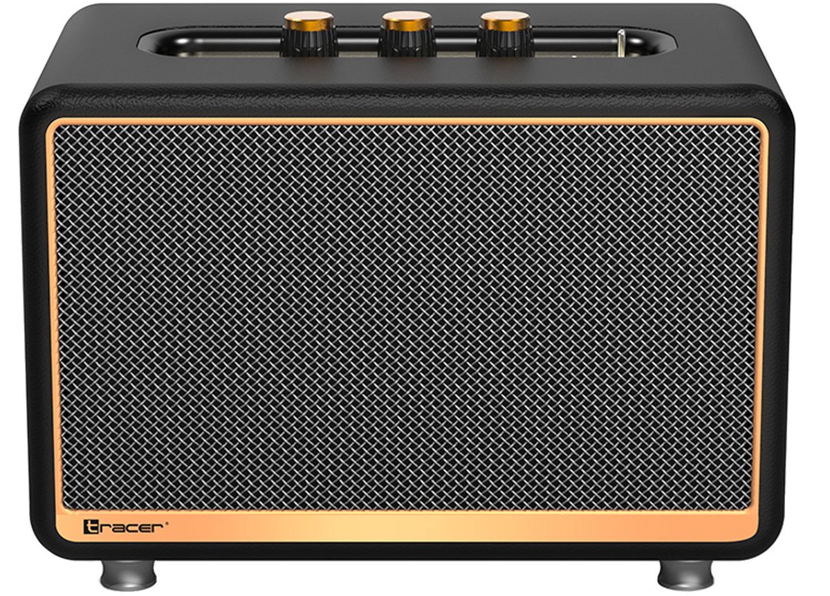 Tracer - Draagbare luidspreker - Speaker met Bluetooth en FM-radio, 30W, zwart, M30