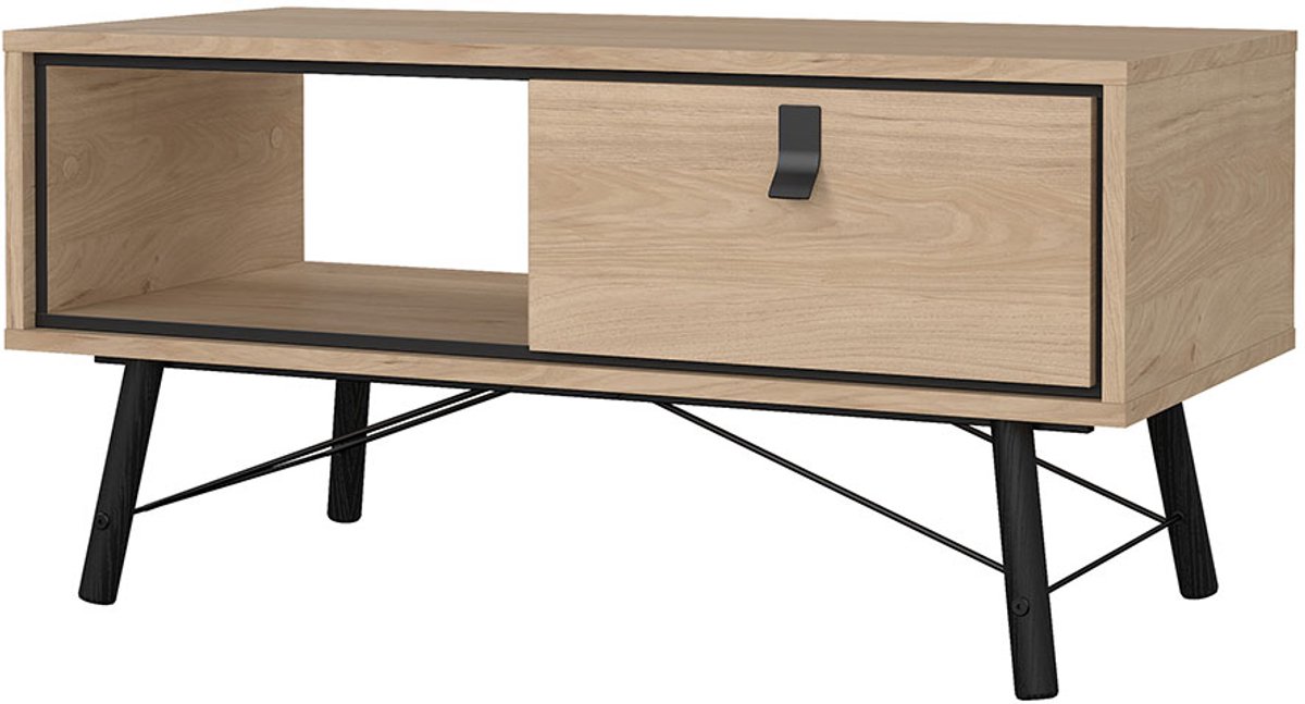 Ry salontafel 1 lade eikdecor.