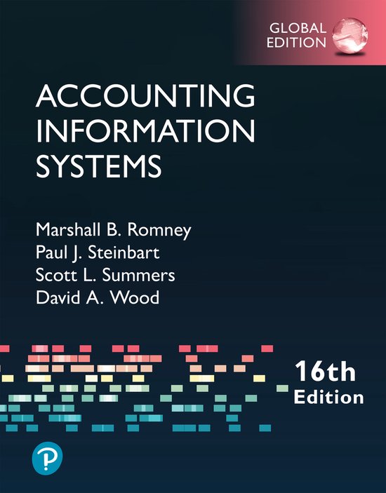 Accounting Information Systems, Global Edition (Book)