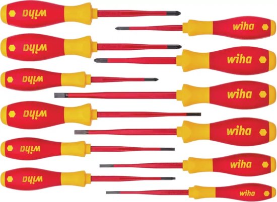 Professionele A-Kwaliteit Wiha schroevendraaierset