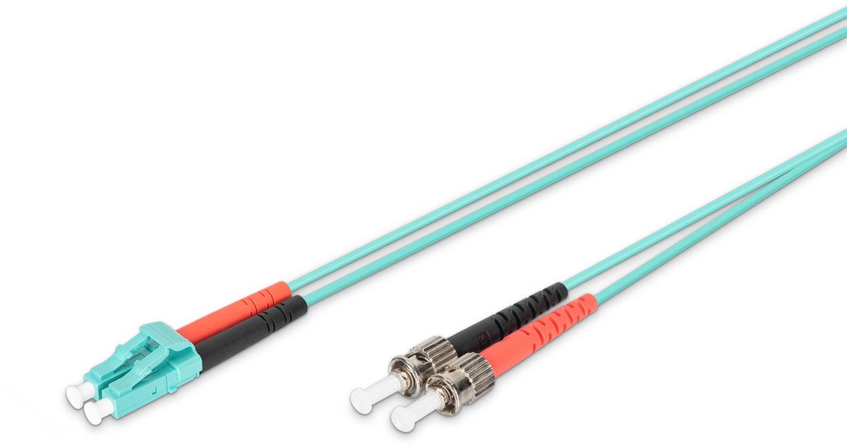 Fibre optic cable Digitus LC/ST 1 m