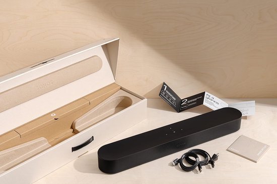 RFWR® Compacte soundbar met Dolby Atmos en stembediening - Zwart van RFWR® — afbeelding 2