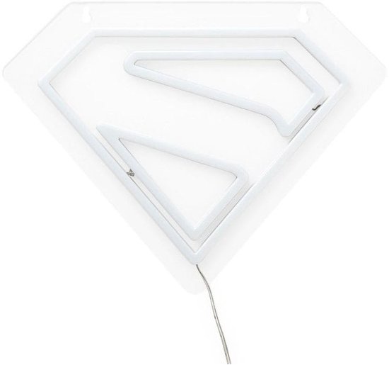 DC Comics LED Wall Lamp Light Superman Neon van Paladone Products — afbeelding 5