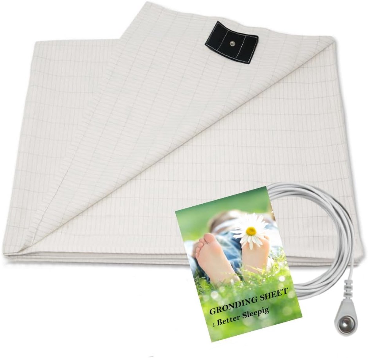 Lexium Aardingslaken - Aardingsmat - Grounding Laken - Aardingsdeken - Earthing - Grounding Mat