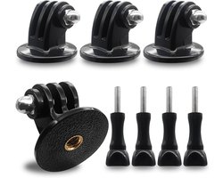 Tripod Adapter Omvormer - Statief Mount Adapter Met Schroef Houder Geschikt Voor GoPro Hero 12/11/10/9/8/7/6, Session, Max, SJCAM, DJI Osmo Action Camera's