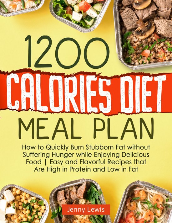 1200 Calories Diet Meal Plan - cover