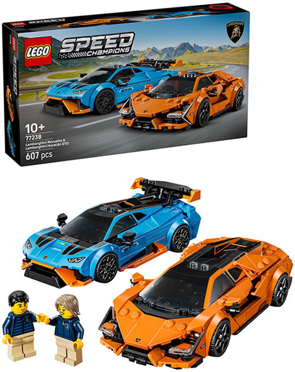 LEGO® Speed Champions Lamborghini Revuelto en Huracán STO - 77238 — afbeelding 24