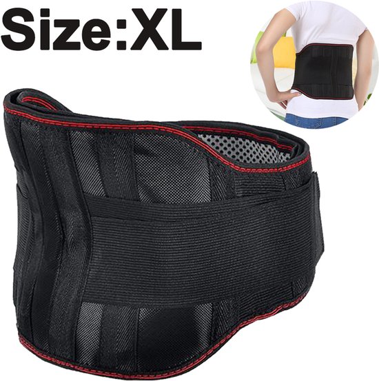 Rugbrace Onderrug - Rugband - Warmtebehoud & Spierondersteuning Voor ...