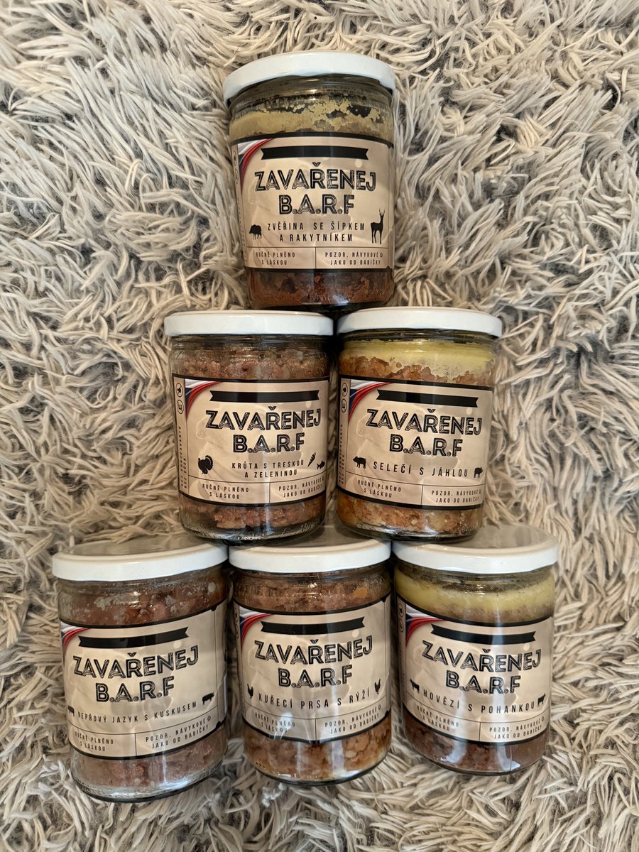 Zavarenej B.A.R.F. BARF - Canned B.A.R.F. WILD MET ROZENBOTTEL EN DUINDOORN
