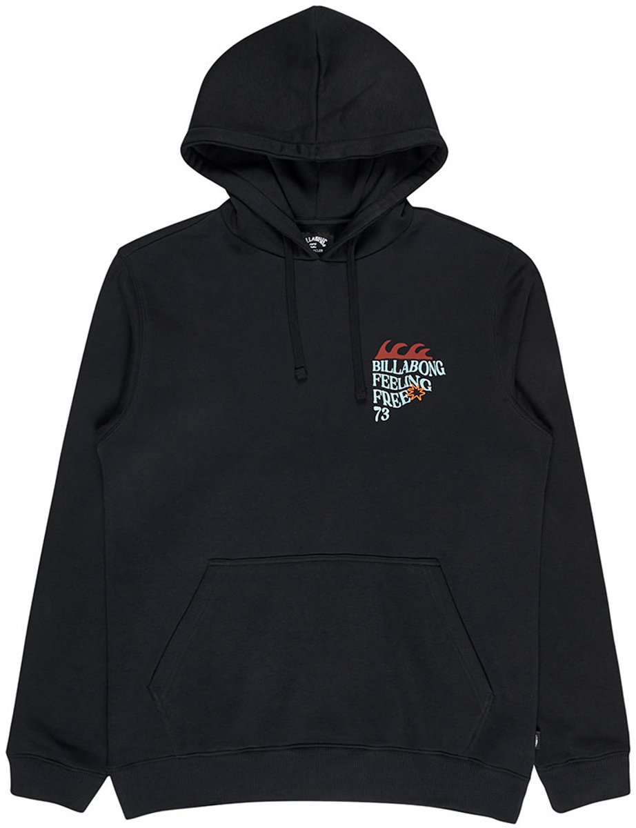Billabong Foundation Hoodie L Man Zwart