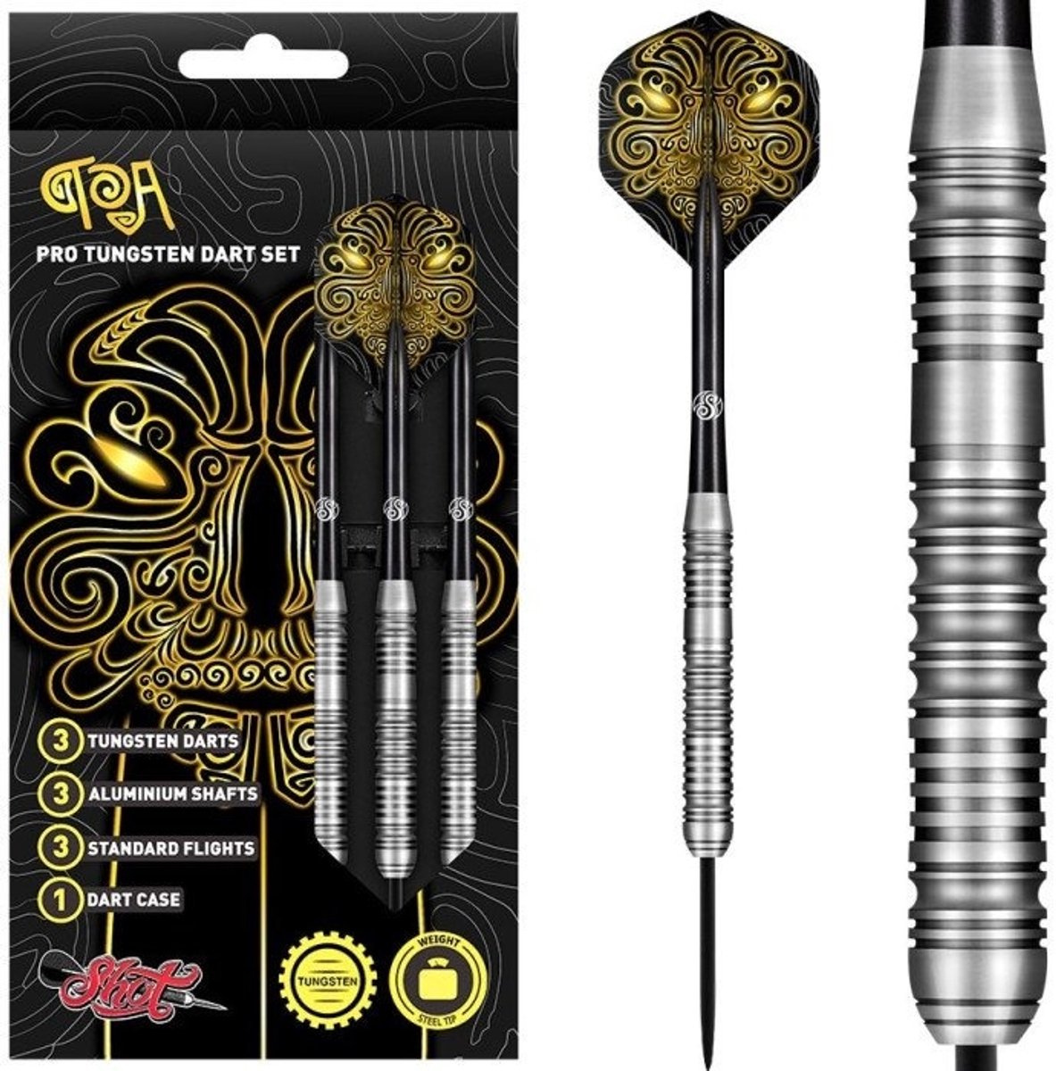 Shot Value Range Toa 70% - Dartpijlen 24 Gram