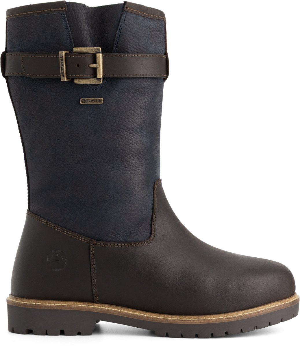 Travelin' Finnberg Dames - Outdoorlaarzen - Waterdicht - Blauw
