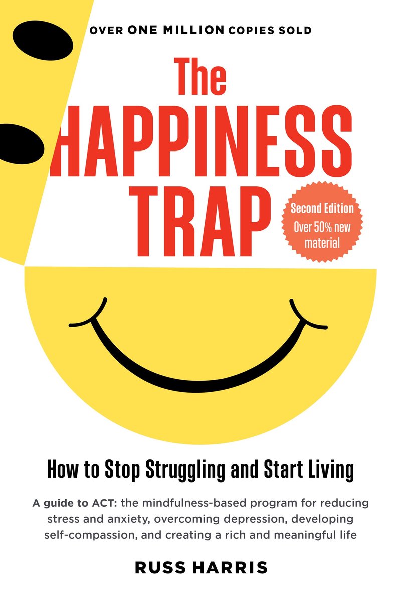 Omslag van The Happiness Trap