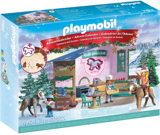 PLAYMOBIL Horses of Waterfall: Adventkalender voor paardenfans - 71952