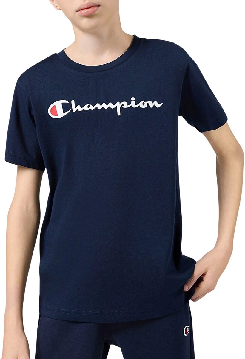 Champion Shirt Junior Blauw