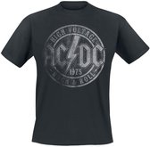 T-shirt AC/ DC High Voltage 1975 noir en Katoen , taille L - Produits dérivés du groupe, Groupes