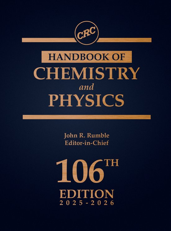 CRC Handbook of Chemistry and Physics- CRC Handbook of Chemi ... - cover
