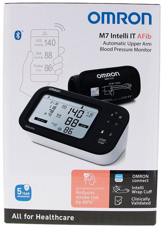 Omron M7 Intelli IT bovenarm bloeddrukmeter