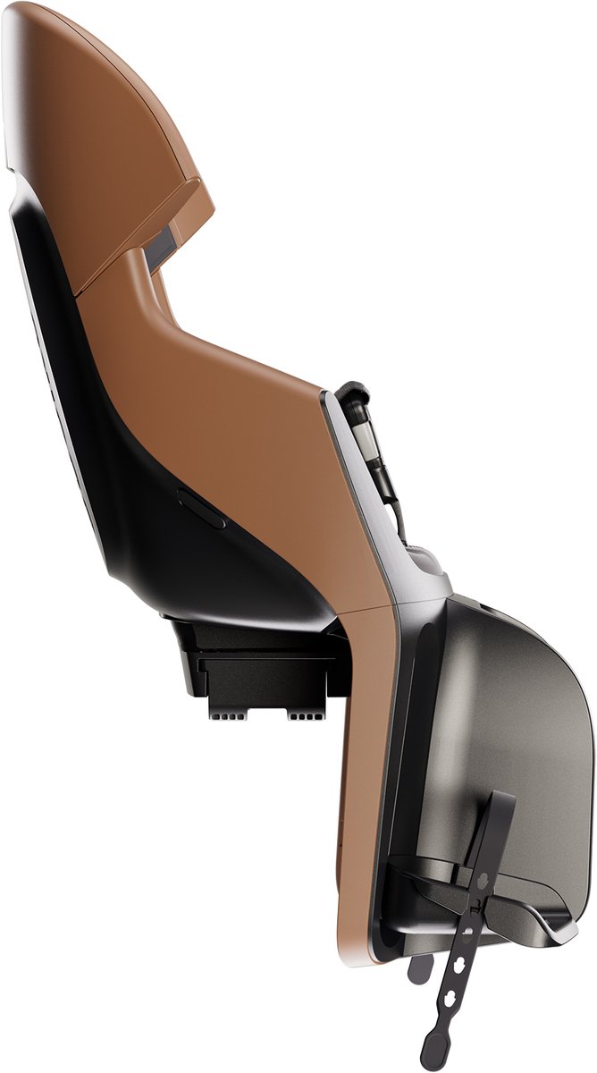 Bobike achterzitje Exclusive Evolve Maxi drager Cinnamon Brown van Bobike — afbeelding 2