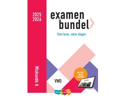 Examenbundel online + boek vwo Wiskunde A 2025/2026