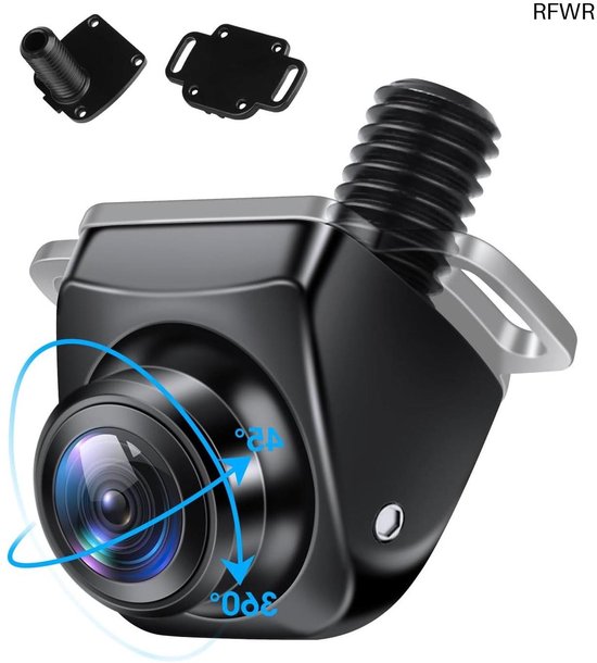 Universele Achteruitrijcamera Met 8 LED's – 170° Groothoek, Nachtzicht, IP67 Waterdicht – Voor Auto's, SUV's, Campers & Vrachtwagens (zwart)