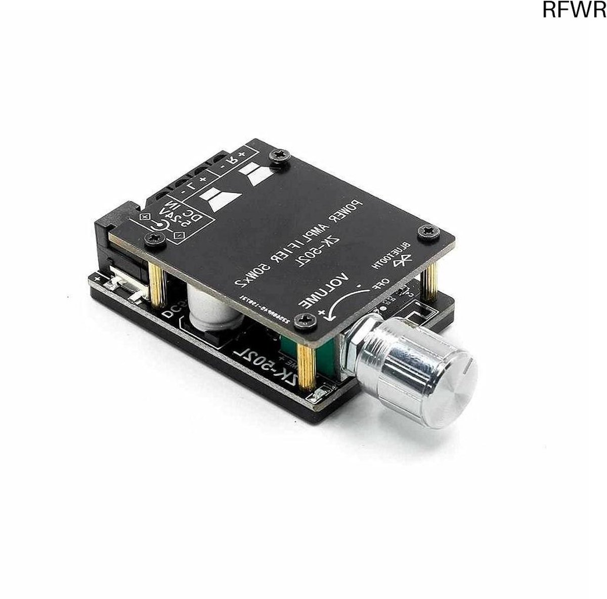 RFWR® Bluetooth 5.0 Mini Digitale Eindversterker Met Regelbaar Volume