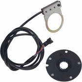 Bike Pedal Assistant, 1:1 Power Assist Speed Sensor Electric Pedal 12 Magnets PAS System