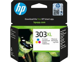HP 303XL originele high-capacity drie-kleuren inktcartridge
